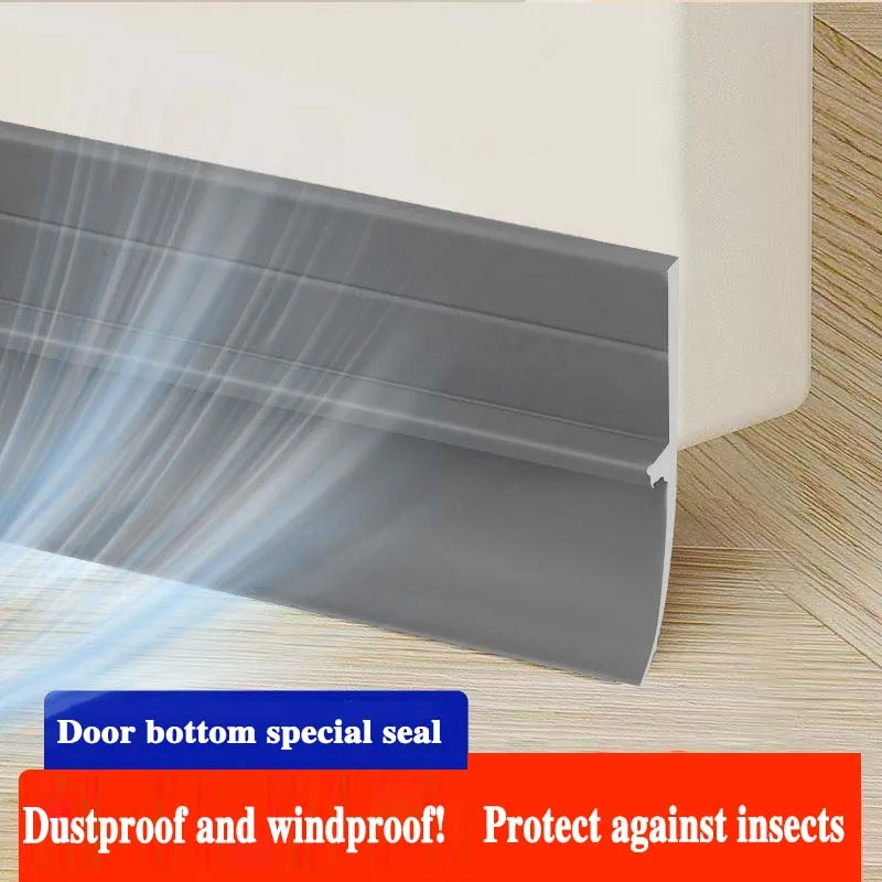 PVC Material Door Bottom Seam Special Windproof and Waterproof Door Bottom Seam Windproof iInsect Proof and Soundproof Strip