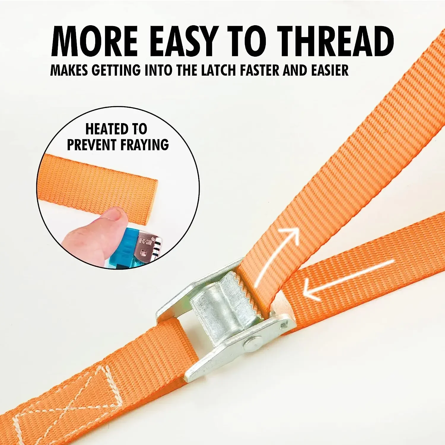 5M Cargo Straps With Buckle Tie-Down Belt for Motorcycle Car Bicycle Metal Tow Rope Strong Ratchet Fixing Belt for Luggage Bag view 3