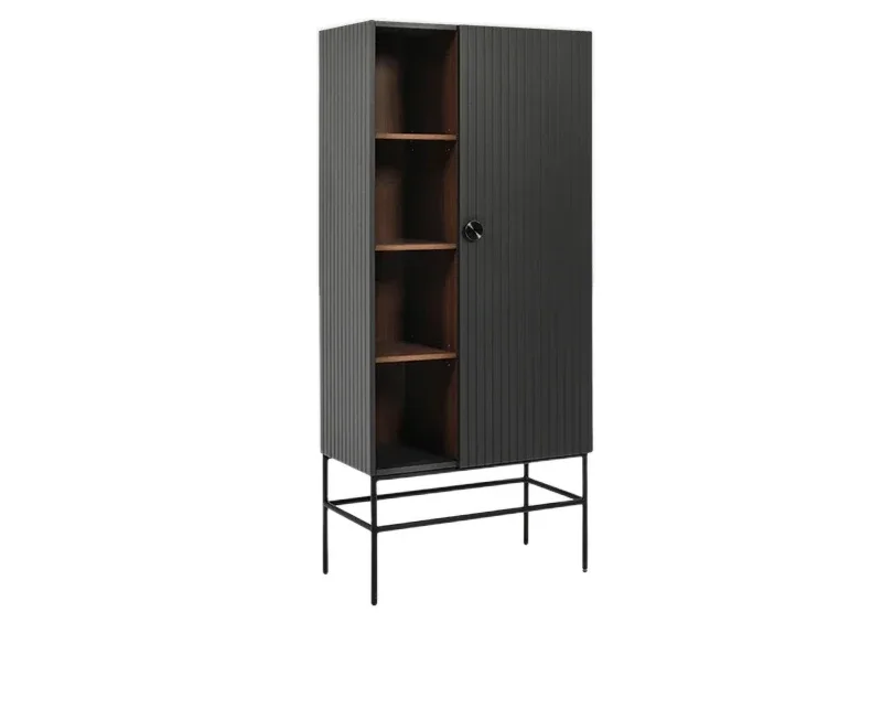 

Nordic Storage Display Magazine Side Cabinet Italian Simple Study Design Open Bookshelf