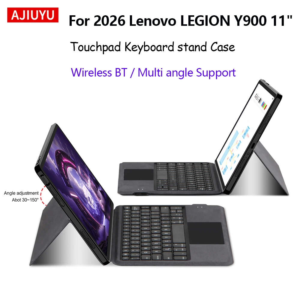 Wireless BT Keyboard Case For 2026 Lenovo LEGION Y900 11 Inch Case For 11