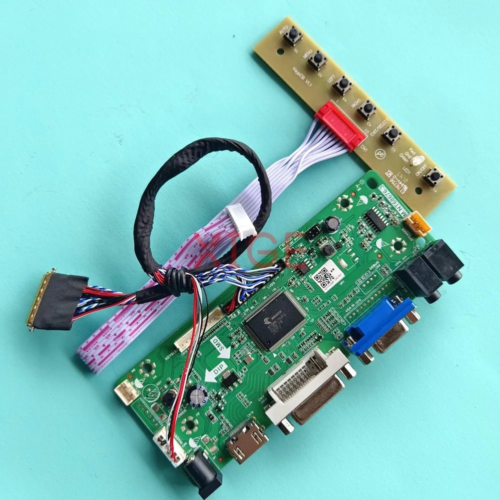 

Плата контроллера драйвера для B125XW01 V.0/V0 B125XW02 V.0 Kit DIY 1366x768 40Pin LVDS VGA DVI HDMI-совместимый 12,5-дюймовый экран ноутбука