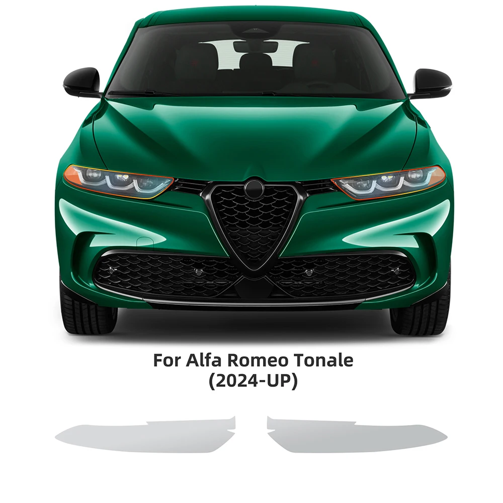 

Car Headlight Rearview B C Pillars Film For Alfa Romeo Tonale 2024 2025 TPU Pre-cut Paint Protective Film PPF Anti-scratch Kit