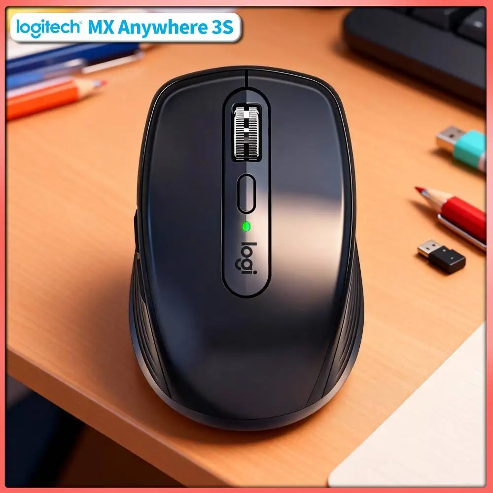 Wireless MX Anywhere 3S - 8K DPI, Hyper-Scroll Wheel, Anti-Slip Grip, Great for Bakery Daily Opening Task Schedule