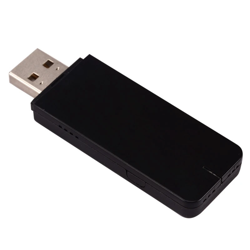 Bezprzewodowa karta sieciowa 300Mbps Przenośna dwuzakresowa karta sieciowa 2.4G 5G Czarny modem USB Wifi Adapter routera do laptopa PC