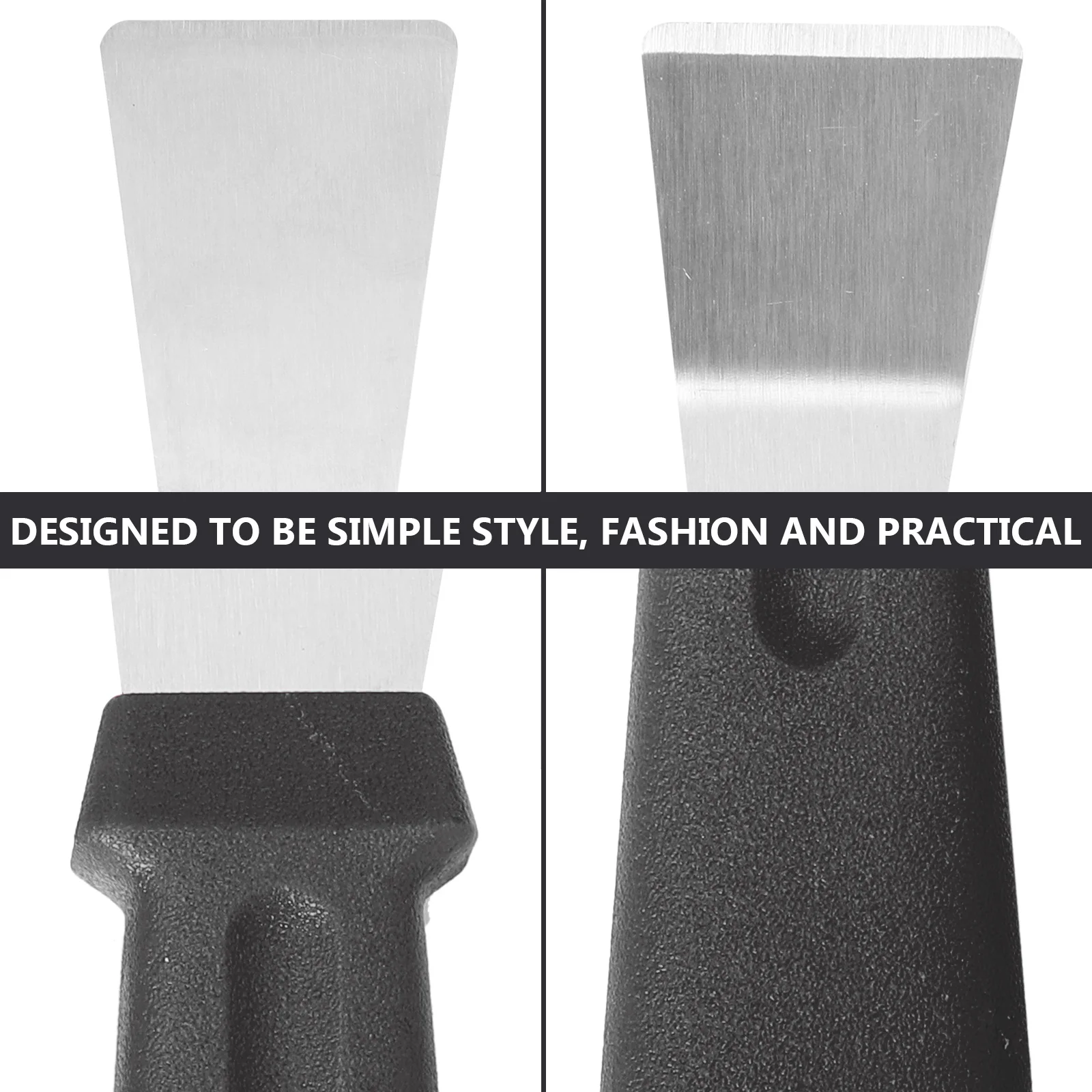 

6Pcs Refrigerator Ice Scraper Stainless Steel Thick Ice Removal Shovel Freezer Deicing Shovel Home Defrost Tool