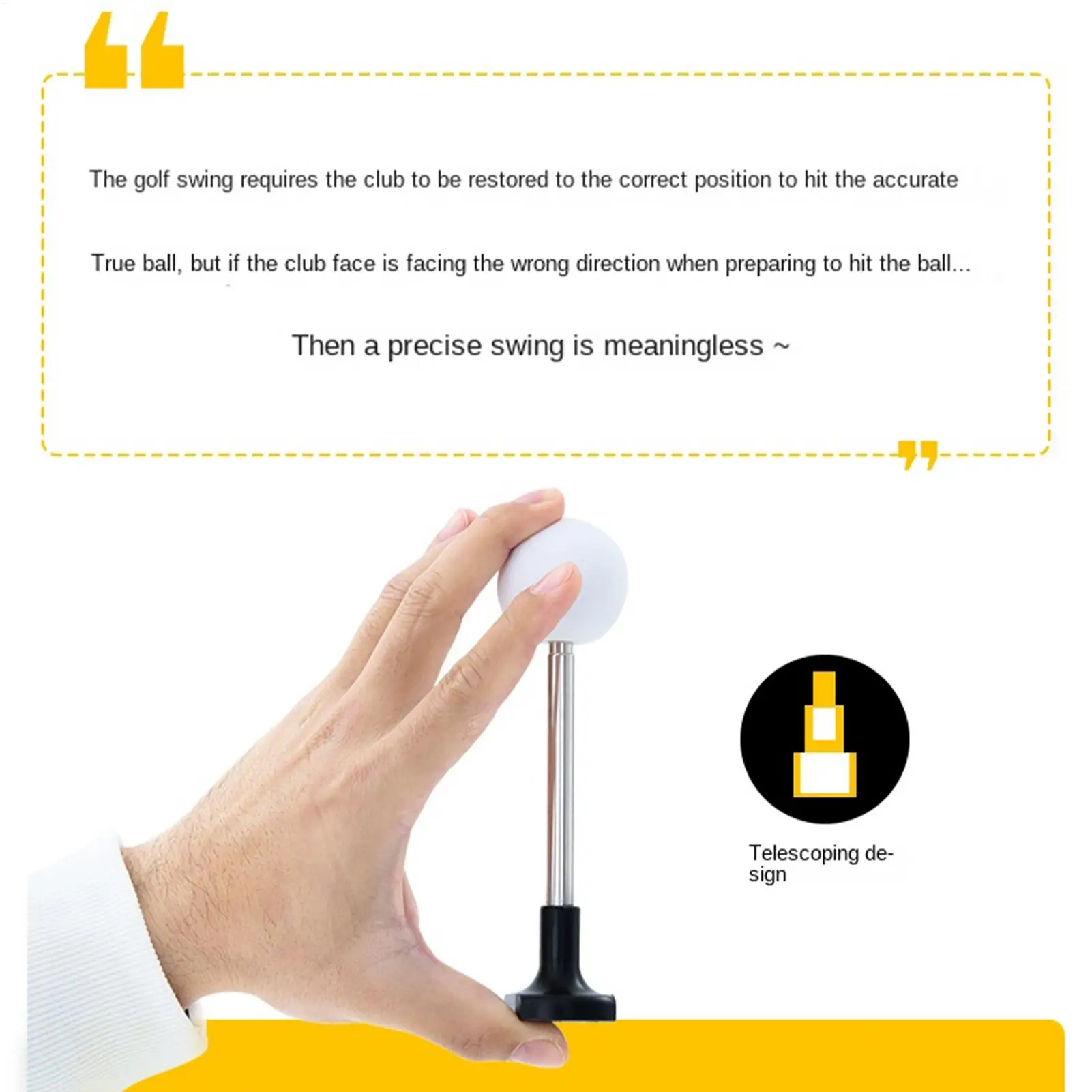 

Тренажер для гольфа: выдвижные стойки для тренировки свинга для мужчин, отцов, парней, пенсионеров, любителей гольфа