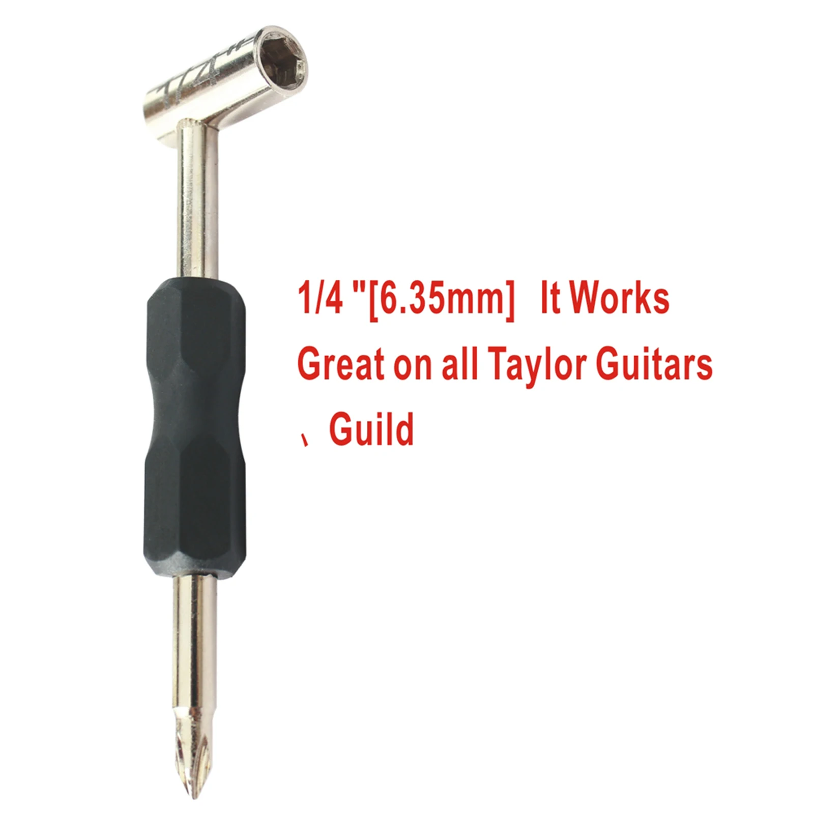 Guitar Truss Rod Wrench for Taylor Gibson/PRS Ibanez/PRS L-shaped Allen Wrench Tool Kit for Acoustic and Electric Maintenance