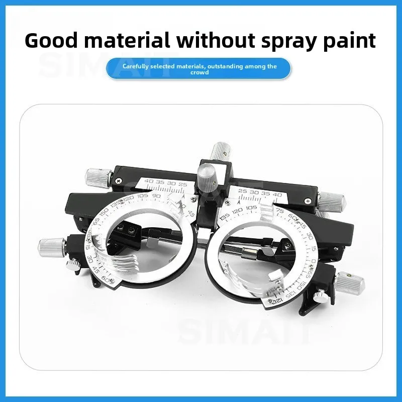 Ophthalmic Optometry Glasses Fitting Examination Frame Myopia Prescription Rack Adjustable Interpupillary Distance Alloy