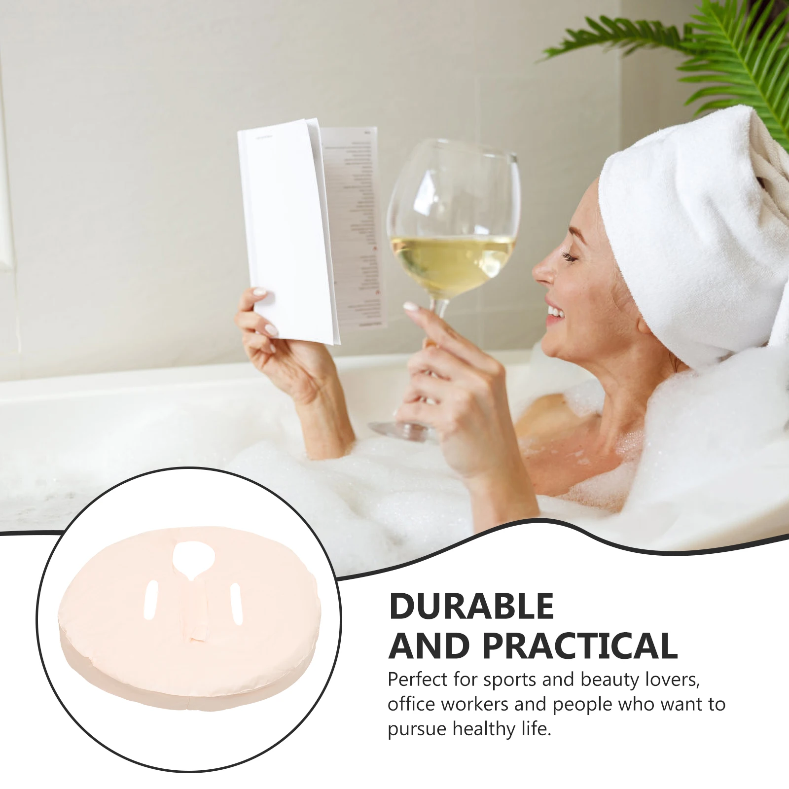 

Складная крышка для ванны, изолированная термокрышка для замочивания из ПВХ, складная бочка, портативная, простая установка, удаление, без запаха, гладкая