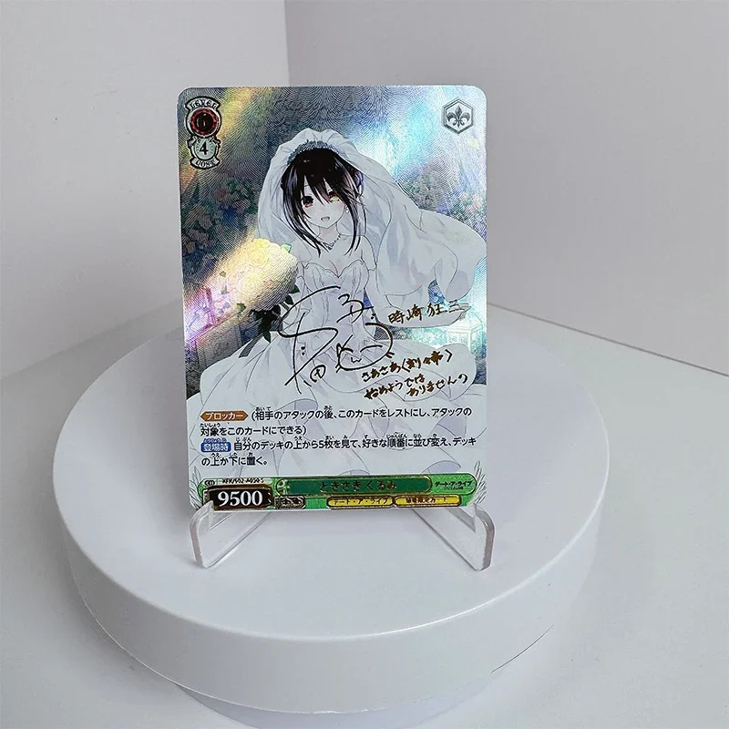 DATA A LIVE Yatogami Tohka Kotori Itsuka Tokisaki Kurumi Gioco fatto in casa fai da te Giocattoli Collezione di carte Regalo di compleanno di Natale