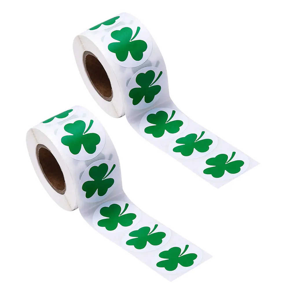 

2 Rolls Christmas Stickers Bakery Wow Sealing Baked Goods Packaging Labels Child