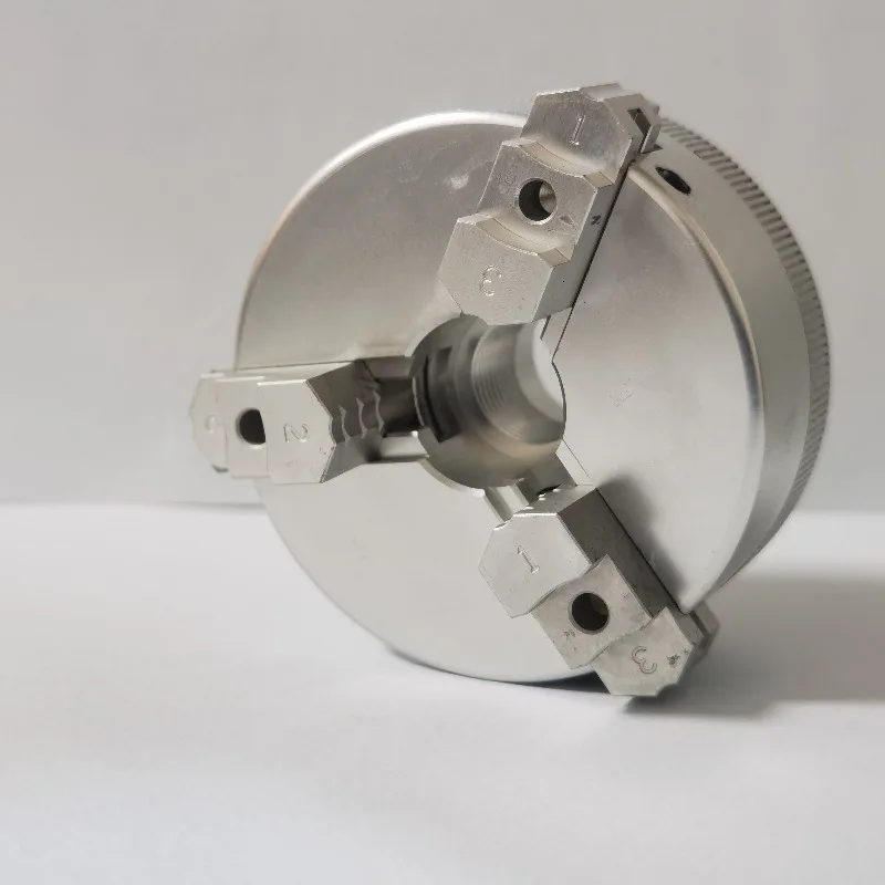 Three-jaw chuck plus hard mini three-jaw chuck lathe small  three-jaw self-centering  can be customized connecting rod