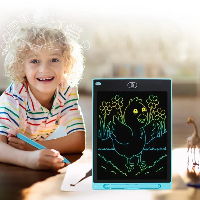 8,5 Zoll LCD Schreibtafel Kind Zeichnungen Tablet Tragbare Elektronische Schreibtafel Magische Tafel für Kinder Zeichnung Spielzeug