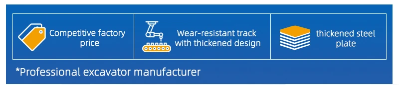 Maßgefertigter 3-Tonnen-Minibagger mit CE-Zertifizierung, Direktversand ab Werk & Weltweiter Versand – Kostenloser technischer Support – Detail 3