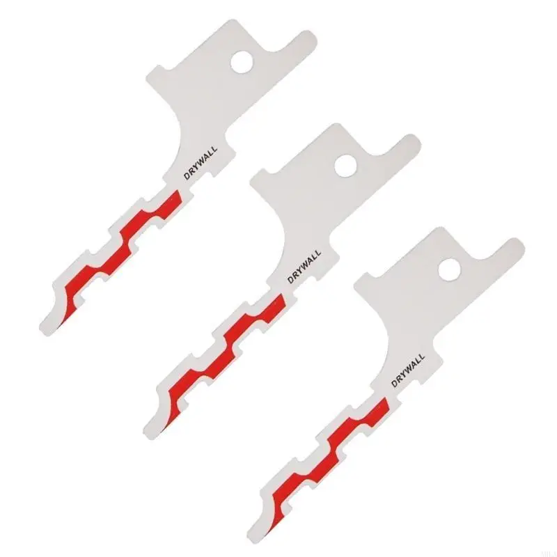 A9LA 3Pcs Wall Reciprocating Sawing Cutter for 85/86 Type Wire Box Electric Cutting