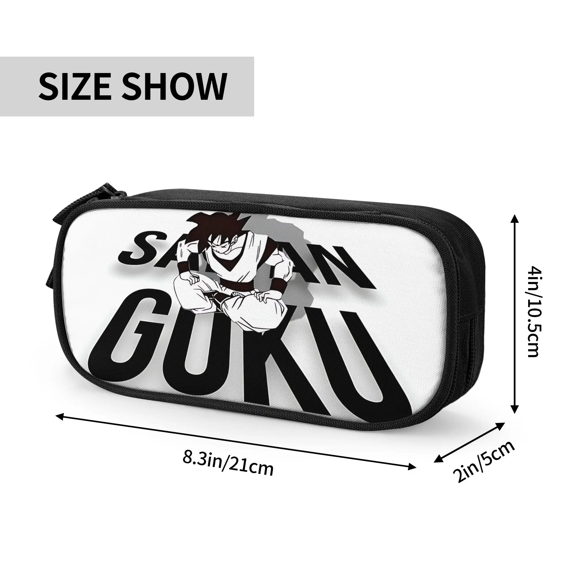 Custom Dragon Ball Z Large Capacity Bags for Child  School Pencil Bag for Boys Gilrs Kids