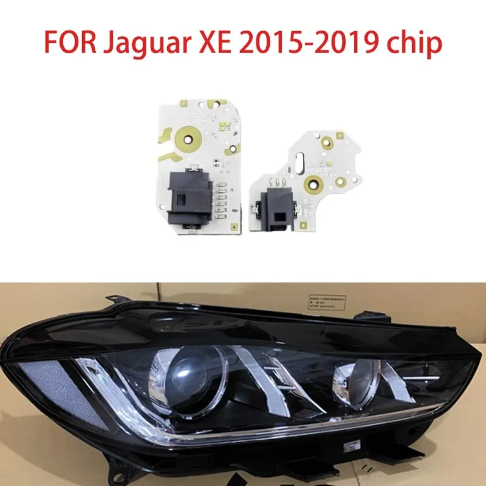 Luz blanca para faros de coche Jaguar XE 2015-2019, placa de circuito, balasto, chip DRL, accesorios, placa fuente de luz