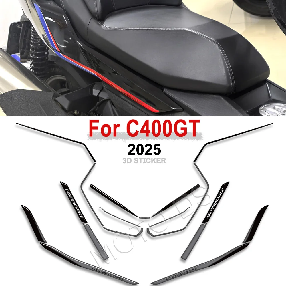 

2025 Motorcycle For BMW C400GT C 400 GT C400 Tank Pad Gas Fuel Oil Protection Stickers Decals Fairing Front Fender
