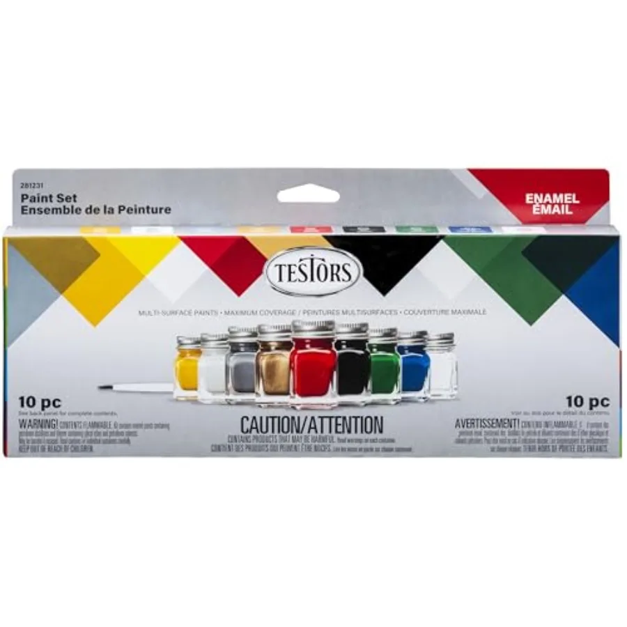 

9146XT Promotional Enamel Paint Set Packaging may vary