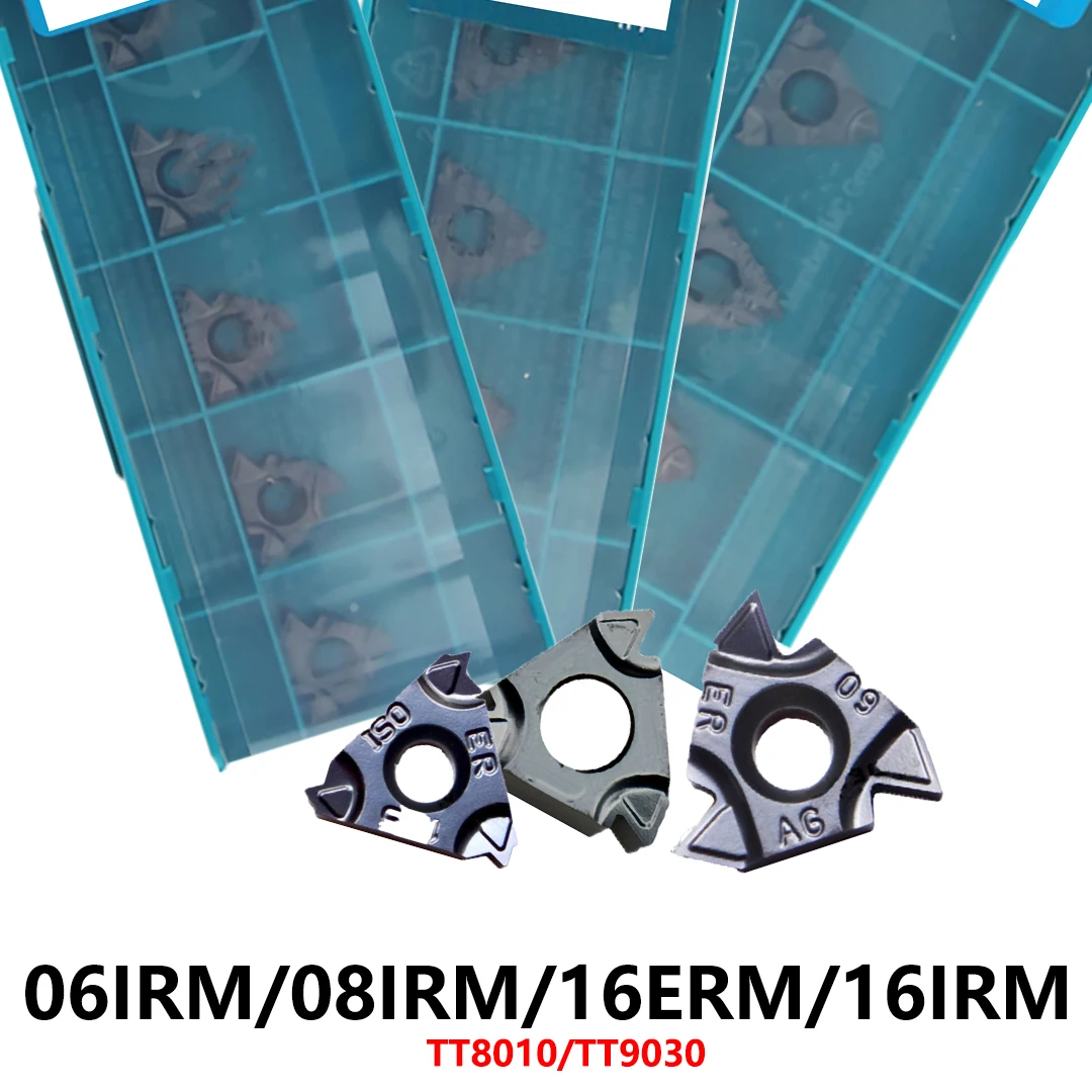 

Оригинальный 06IRM 08IRM 11IRM 16ERM 16IRM A60 AG60 G60 1,75 2,0 1,5 2,0 ISO 14 NPT 11 14 19 Вт TT9030 Твердосплавные вставки Инструмент для нарезания резьбы