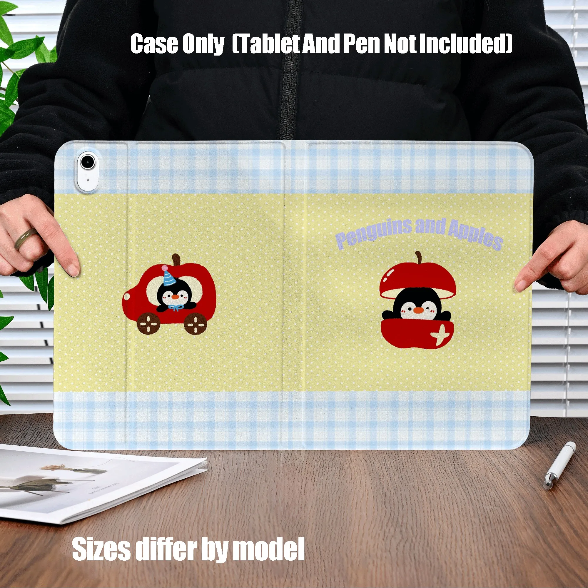 

Высококачественный чехол для планшета - подходит для серий iPad/iPad Pro/iPad Air/iPad Mini. | Ударопрочный, с подставкой для ручки