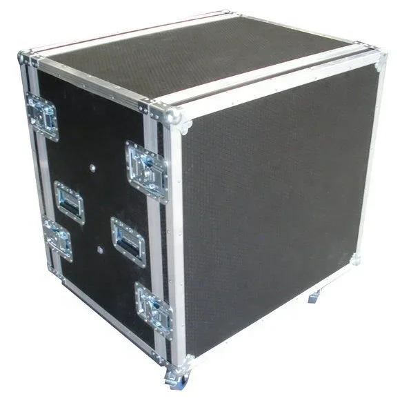 Shock Rack Flight Case With Slide Out Tray