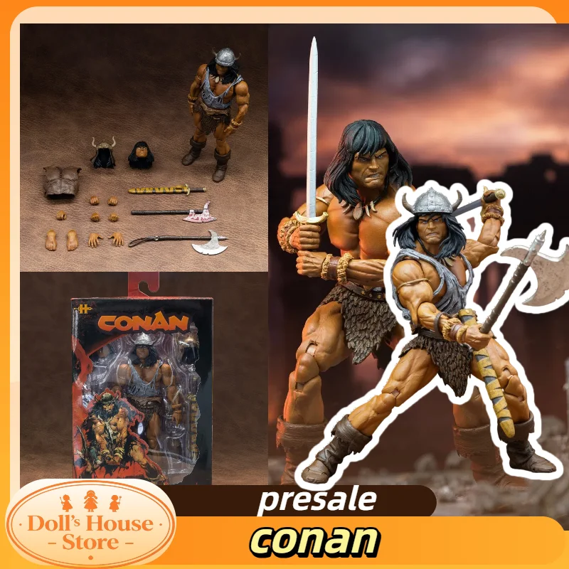 

In Stock HC Studio 1/12 Barbarian Blackstone Battle Conan Action Figure Toy Collection Gift