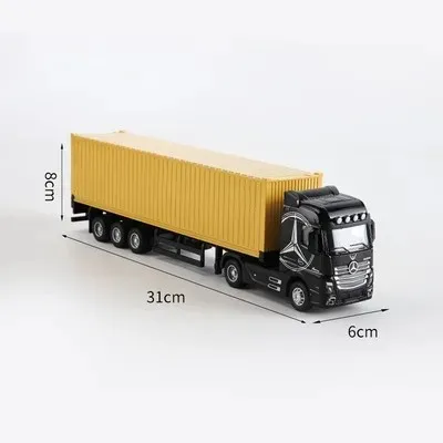 Modelo de camión de transporte Diecast 1:32, coche de aleación de Modelo de camión de transporte Diecast 1:32, coche de aleación de