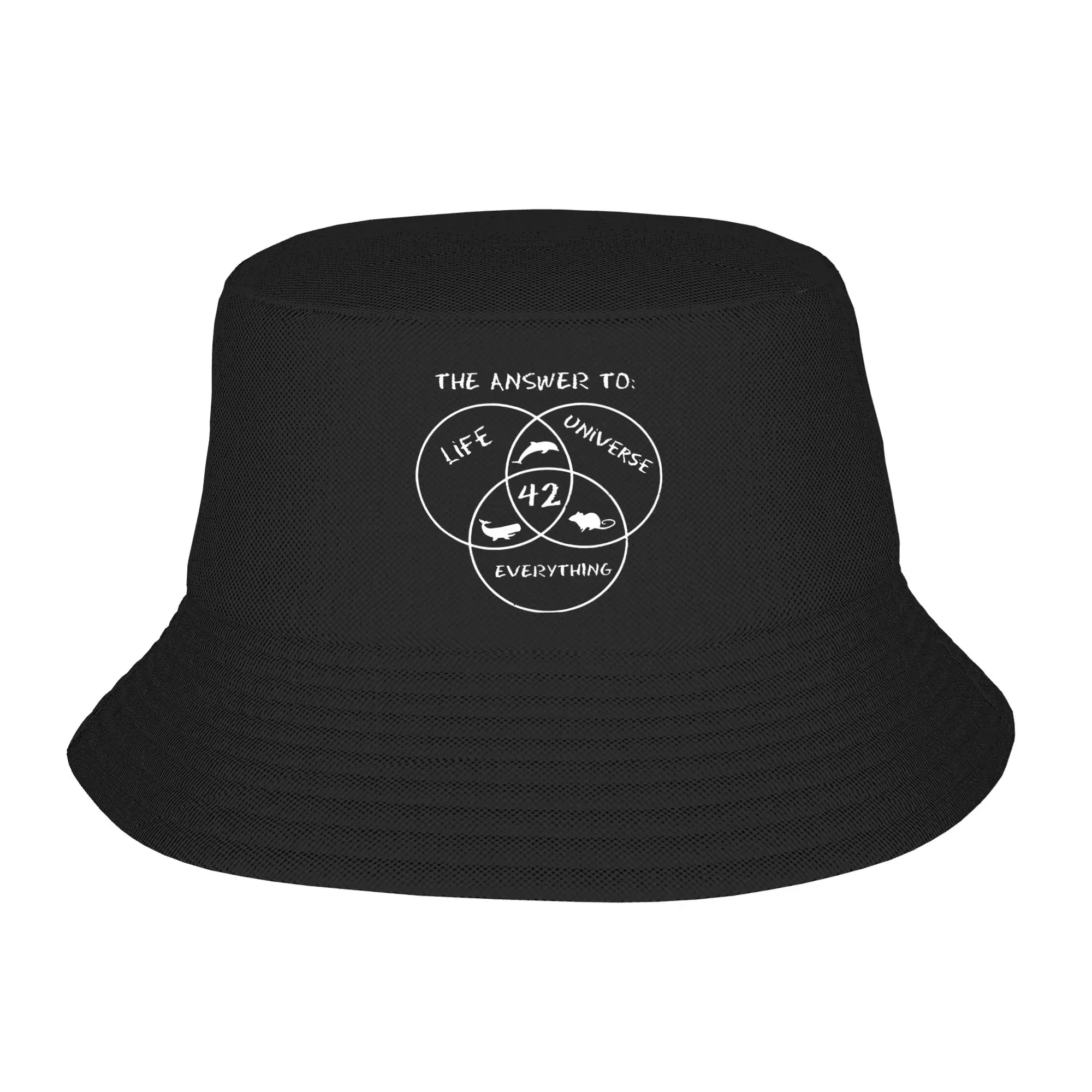 Women Cute dont panic 42 The Answer To Life The Universe And Everything Douglas Adams Bucket Hats Outfit  Bob Hat