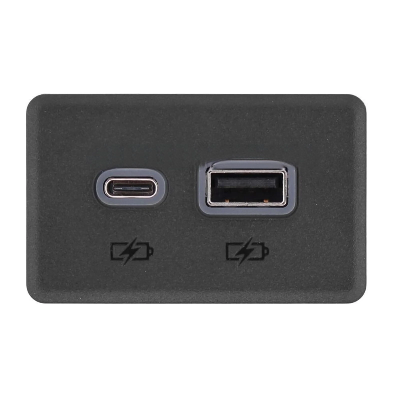 1 قطعة USB-C ميناء وعاء الشحن المزدوج لشروليه سيلفرادو 1500 2500 3500HD 13525889   قطع غيار السيارات