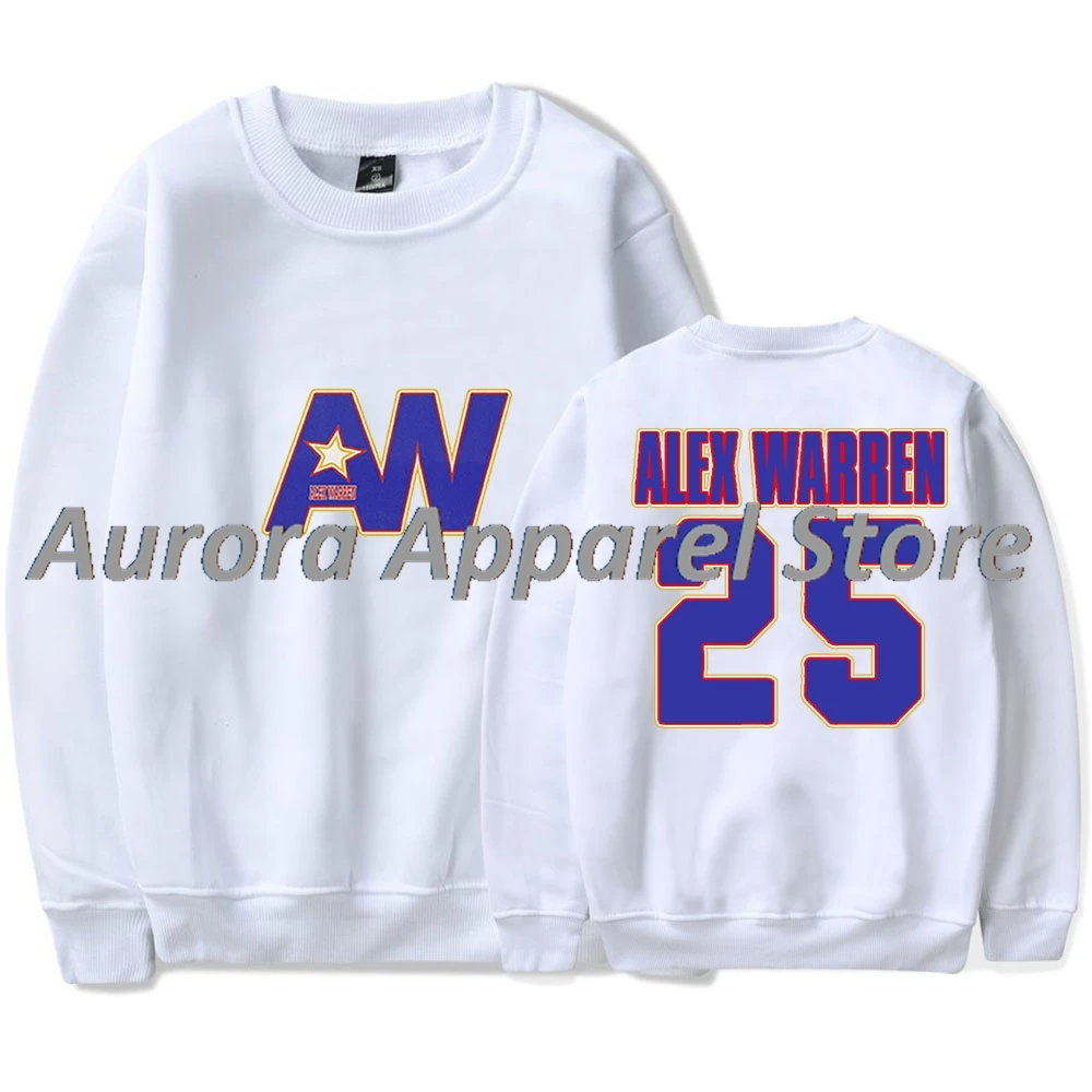 أليكس وارن 25 شعار Crewneck بلوزات سوف تكون بخير جولة ميرش تأثيري النساء الرجال طويلة الأكمام المحملة