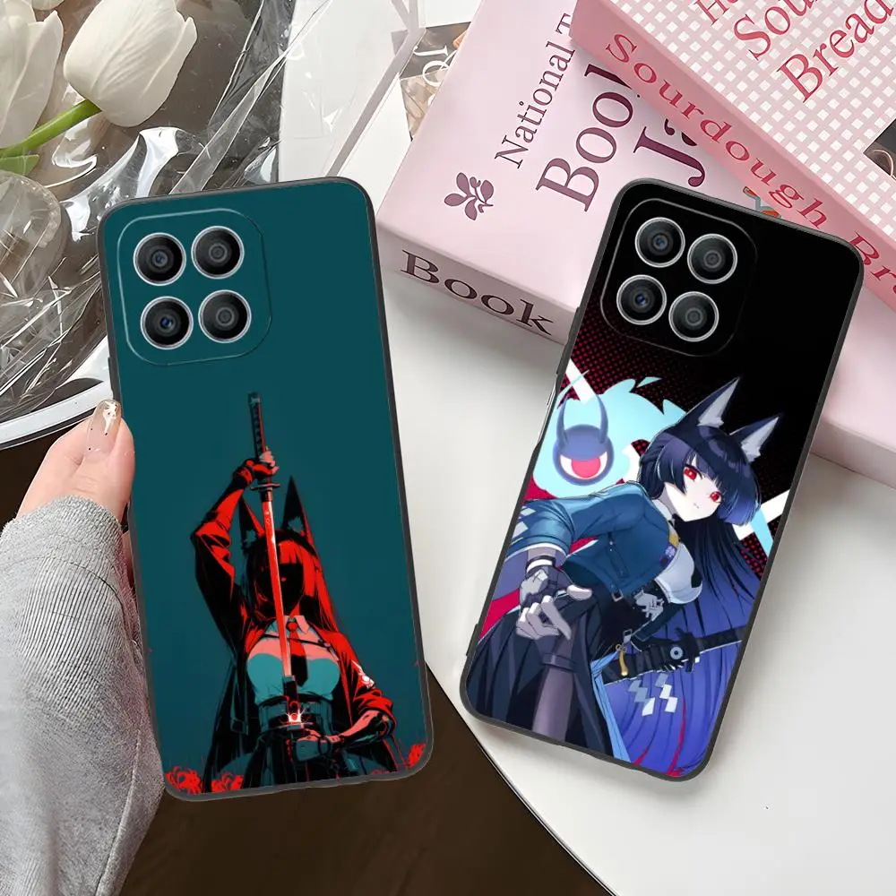 حافظة هاتف Zenless Zone Zero Hoshimi Miyabi لهاتف Honor 90 80 70 60 50 30 20 10 9 8 7 Pro S SE Lite 5G واقية من الطباعة الملونة #5