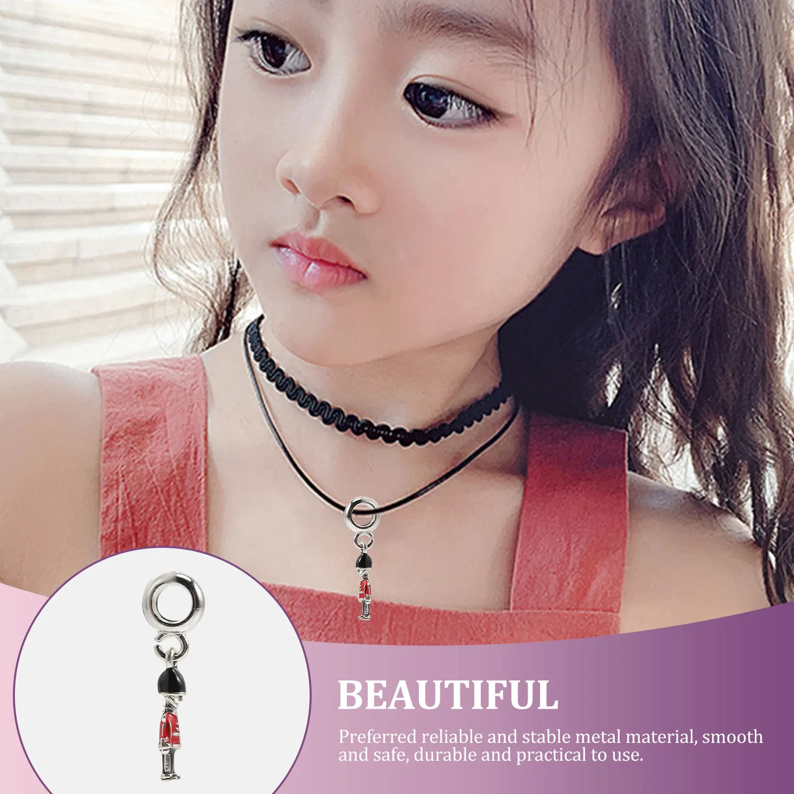 10 قطعة كسارة البندق سحر النمط البريطاني المعلقات المعدنية لصنع المجوهرات سلاسل المفاتيح أساور أقراط DIY بها بنفسك لوازم الحرفية #4