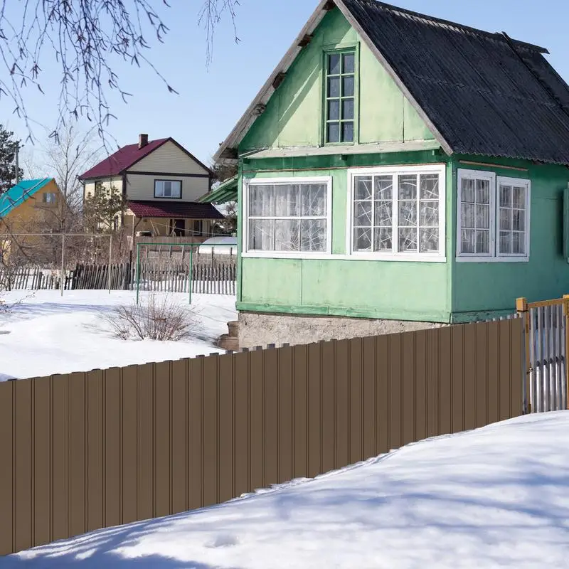 

25 Pcs Galvanized Metal Roofing Panels, 5.28 ft x 1.64 ft, Steel Screws Included for Pergola, Shed, Gazebo, Chicken Coop,