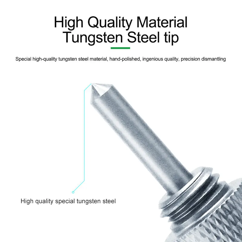 RELIFE RL-066A Glass Breaking Pen Adjustable Strength Phone Repair Rear Glass Back Cover Disassembly Tools Blasting Pen