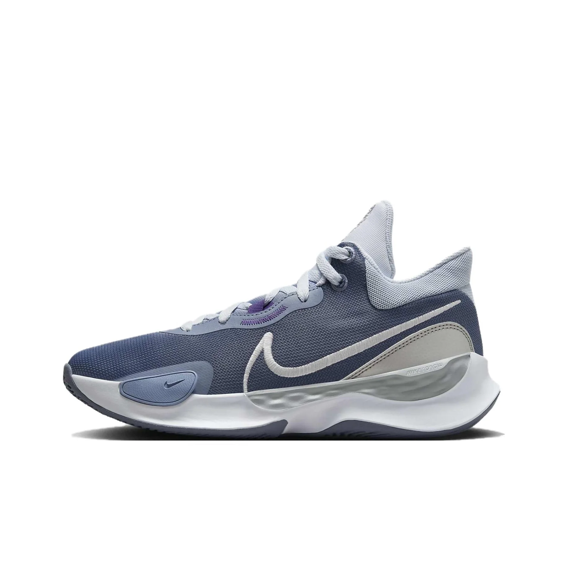 Nike Renew Elevate 3 Low top Basketball Shoes Men's Blue DD9304-010