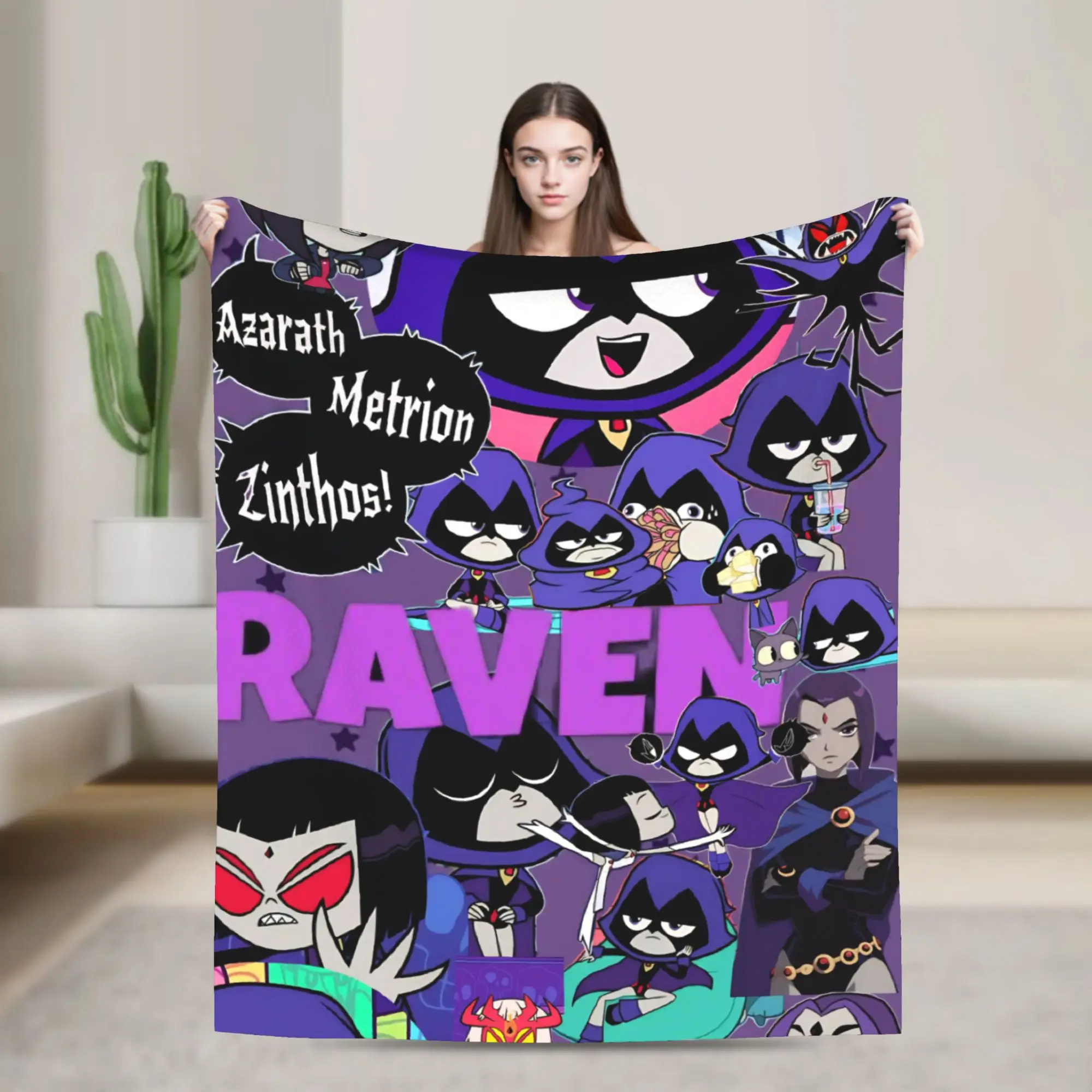 adolescentes-titans-go-beast-boy-cobertor-multi-tamanho-macio-e-leve-cobertores-para-sofa-e-cama