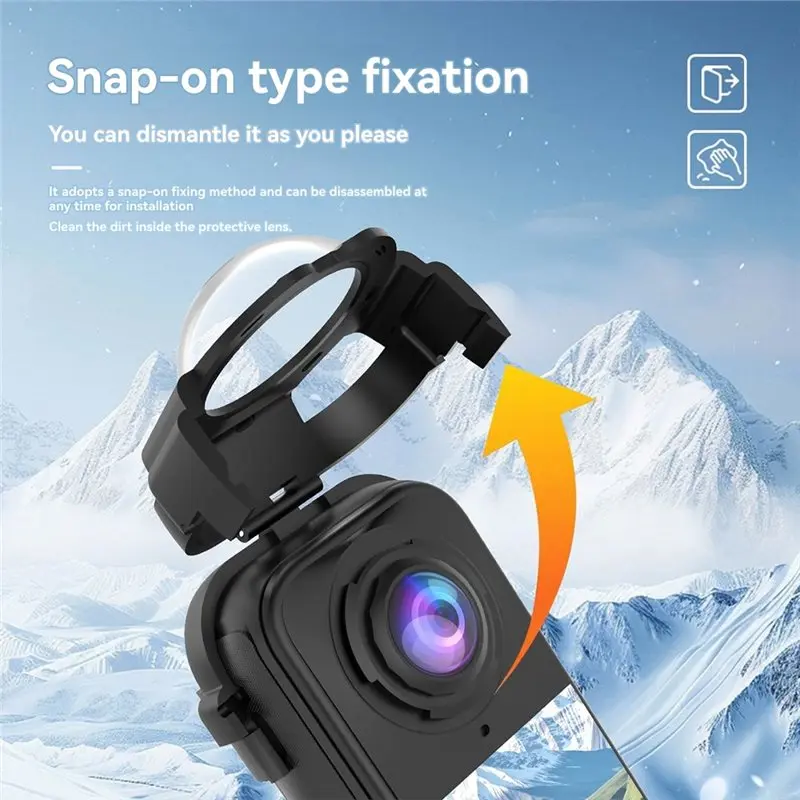 【HOT ITEMS】For X4 Air Camera Lens Guards Durable Protection Snap-On Anti-Fog Tempered Glass Cover Accessories