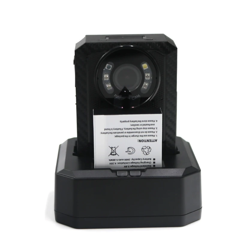 

Extreme HD GPS Night Vision Body Camera Waterproof IP68 CMOS Security Cam Supports Memory/SD Card 2*2600mAh Video Analog Camera