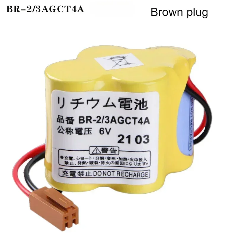 بطارية PLC A98L-0031-0025 A98L00310025 BR-2/3AGCT4A BR2/3AGCT4A BR-2/3A4F لأجهزة التحكم المنطقية القابلة للبرمجة من سلسلة Fanuc 18-T