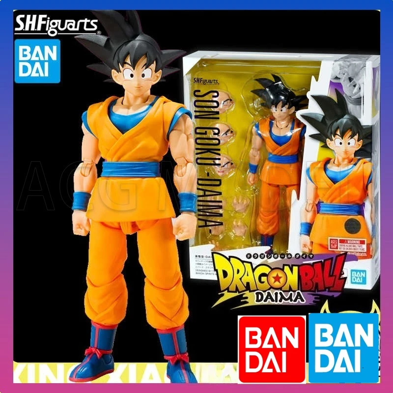 

In Stock Bandai SHF TV S.H.Figuarts SHF Dragon Ball VEGETA Son Goku-DAIMA Anime Action Figure Model Toys