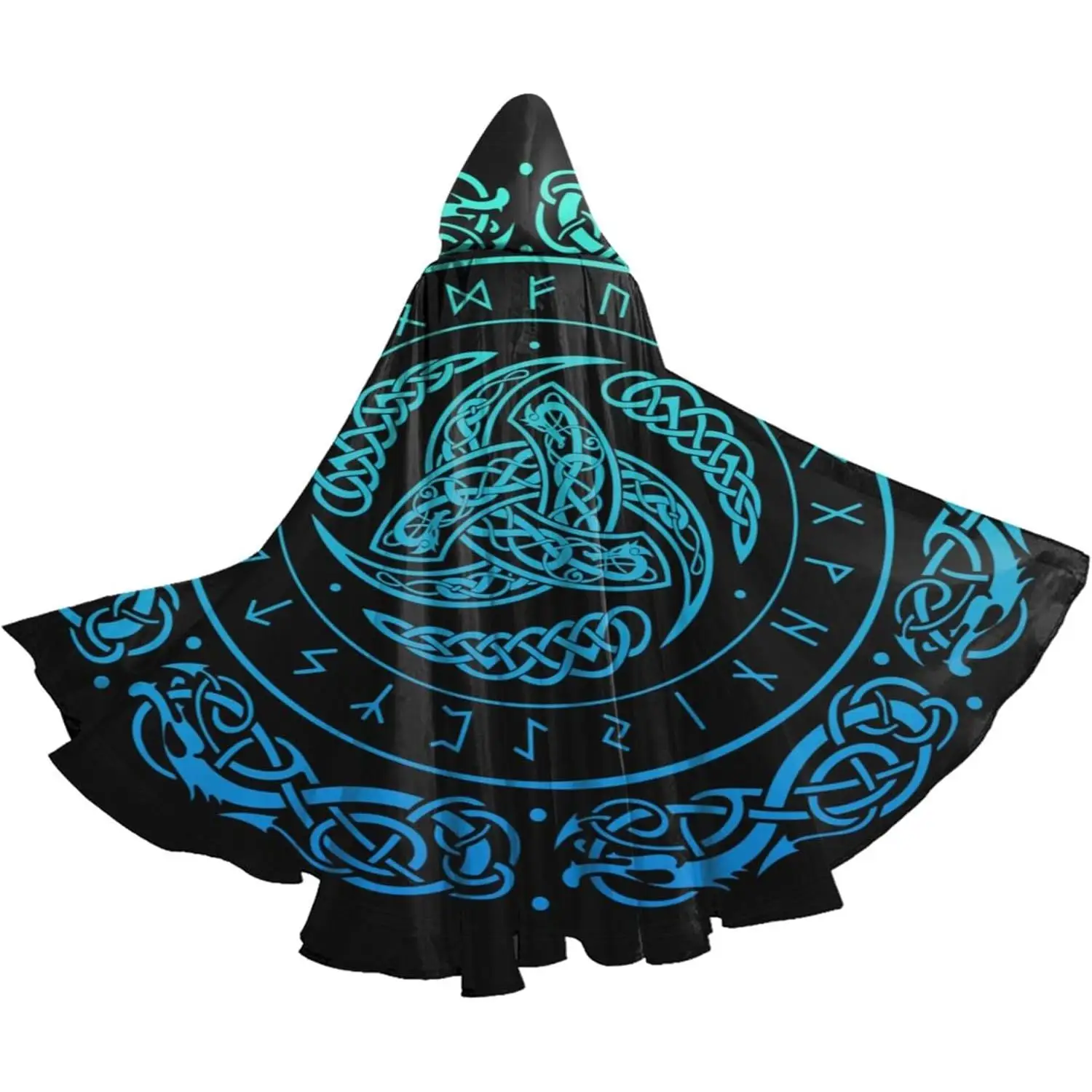 

Халат с капюшоном на Хэллоуин, плащ для взрослых, мужчин и женщин, рождественские толстовки, накидка, костюмы для косплея, выставки комиксов