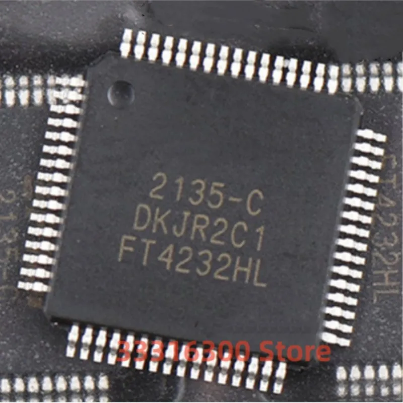 

5PCS New FT4232HL QFP64 USB high-speed hub module chip IC