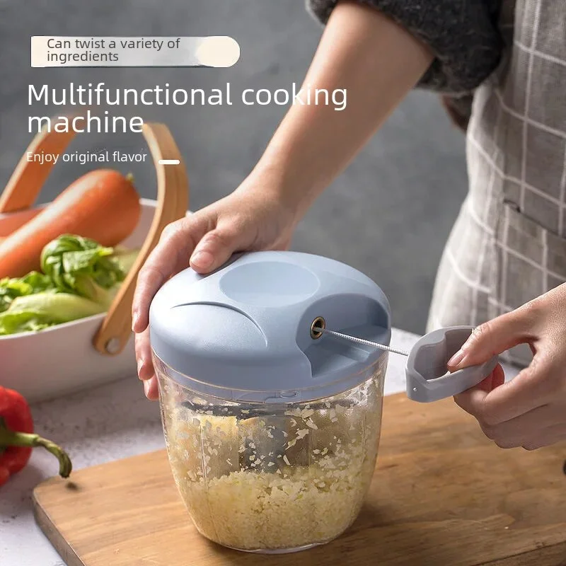 

Home Kitchen Manual Ginger Grinder Garlic Mud Splasher Multifunctional Vegetable Cutter Handheld Meat Grinder Kitchen Tools