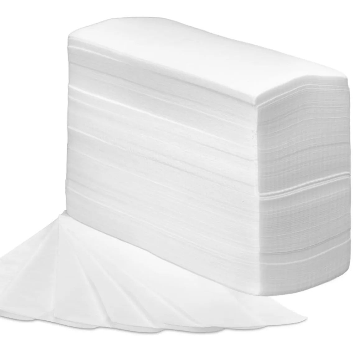 100Pcs Non-Woven Hair Removal Paper Strips Wax-Free Disposable Thickened White Epilating Paper Tool