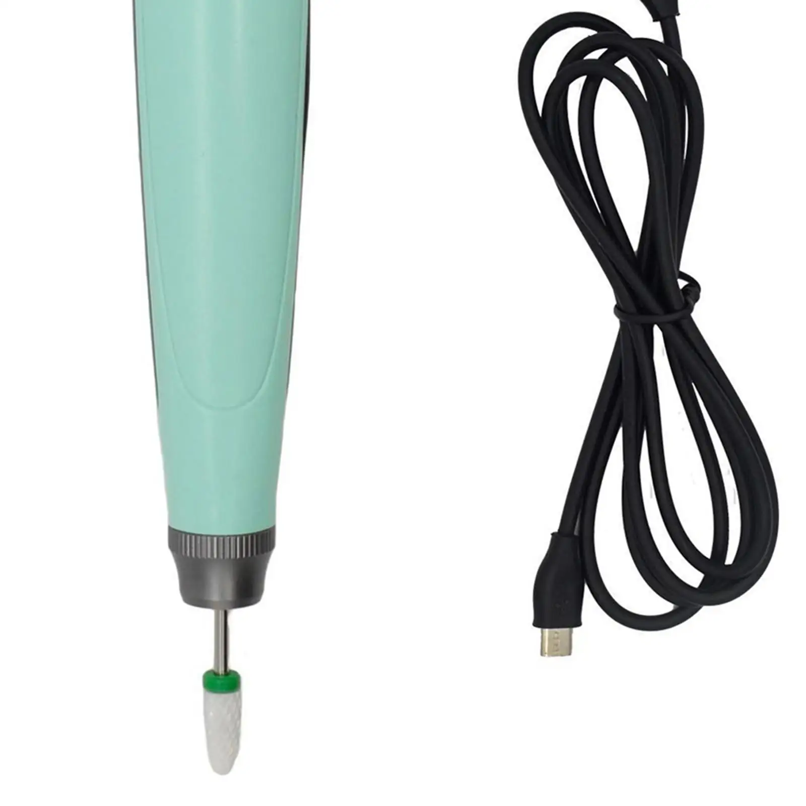 Electric Nail Drill Pen Sanding File Pen for Polishing Grinding Trimming