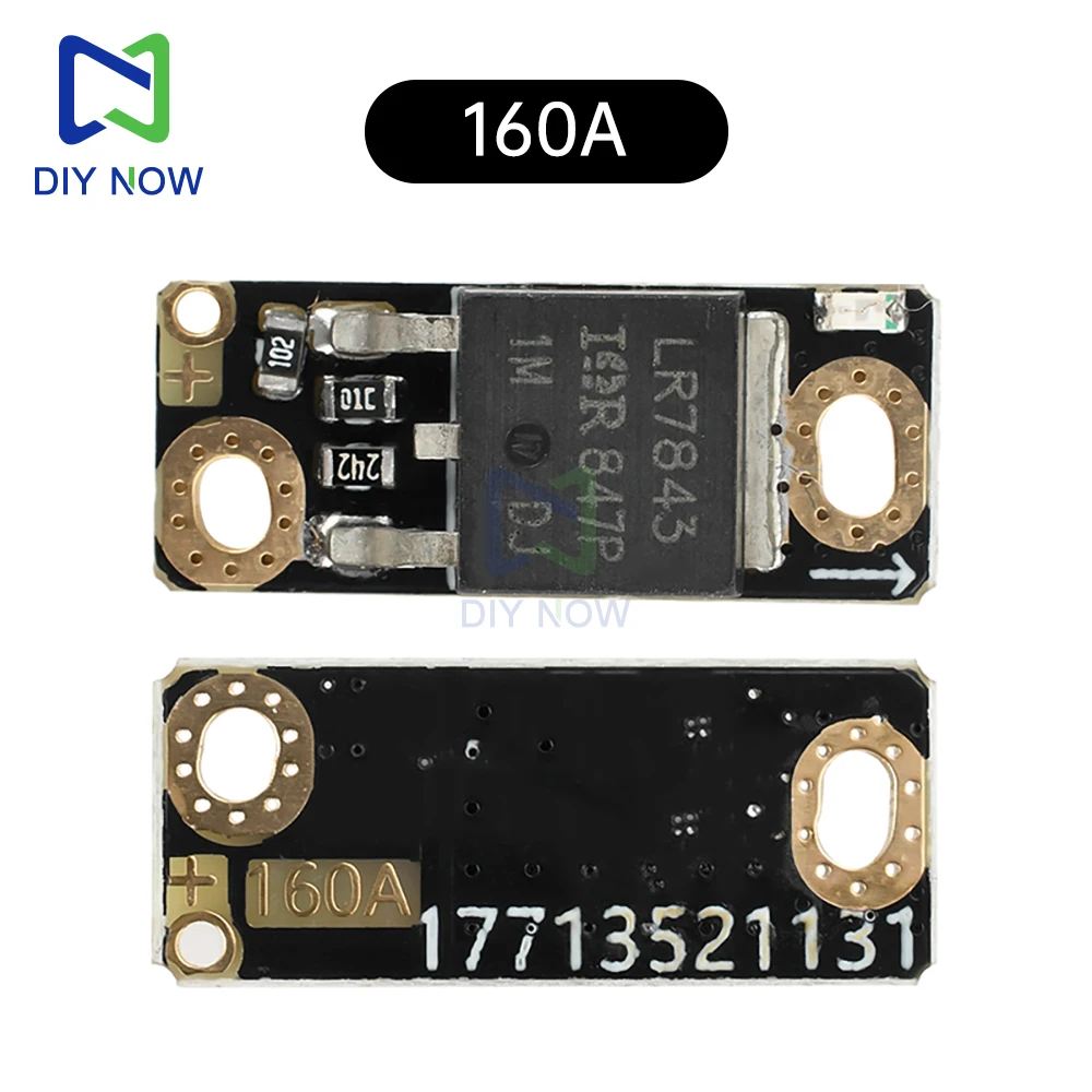 160A 미니 고전력 MOS 트리거 스위치 드라이버 모듈 전계 효과 튜브 PWM 조절 전자 스위치 제어 보드 5-18V
