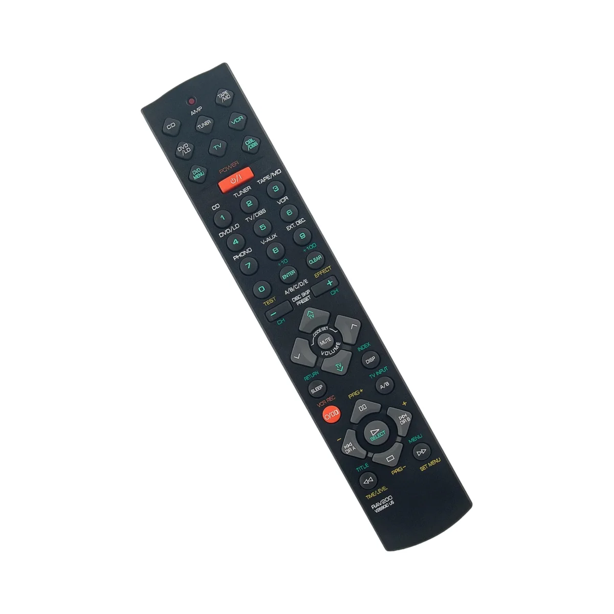 New replacement remote control for Yamaha AV Receiver RAV200 V269010US HTR-5140RDS HTR5140 YHT-22 RX-V495RD