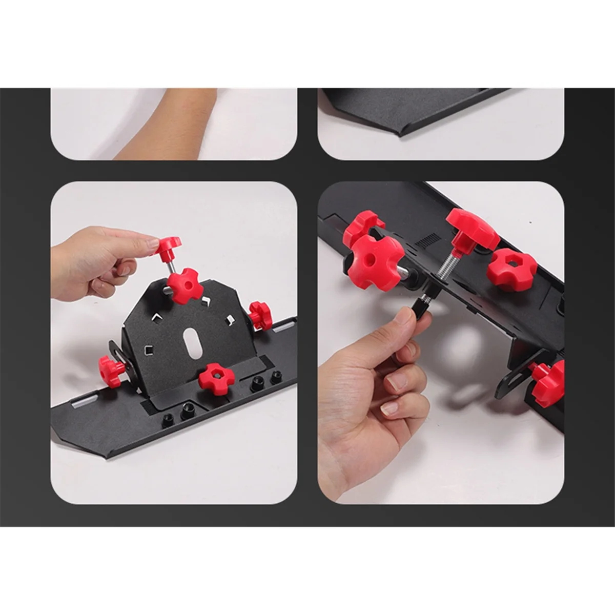 SSR 45 Degree Tile Chamfering Tool for Cutting Ceramic Stone, Chamfer Frame Metal Corner Cutting Machine Device for 100