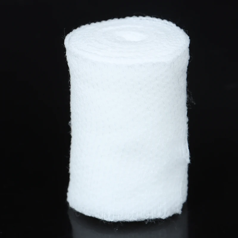 10 Rolls/lot 5cmx4.5m PBT Elastic Bandage First Aid Kit Gauze Roll Wound Dressing Nursing Emergency Care Bandage